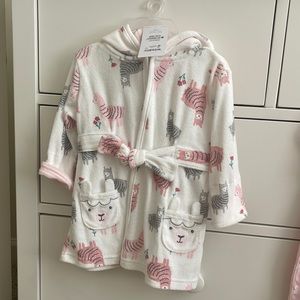 CARTERS baby robe with hood